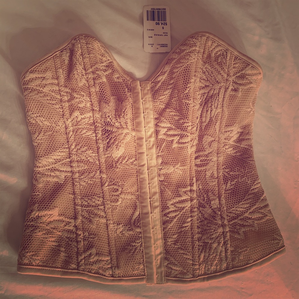 Nude Forever21 Corset Small